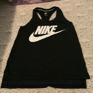 Black Nike Racerback tank top